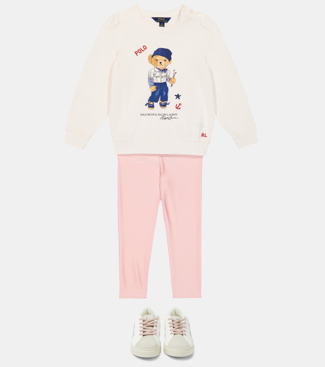 Leggings metalizados | Polo Ralph Lauren Kids