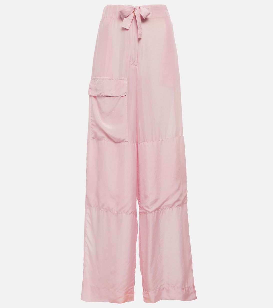 Pantalon ample en soie | Dries Van Noten