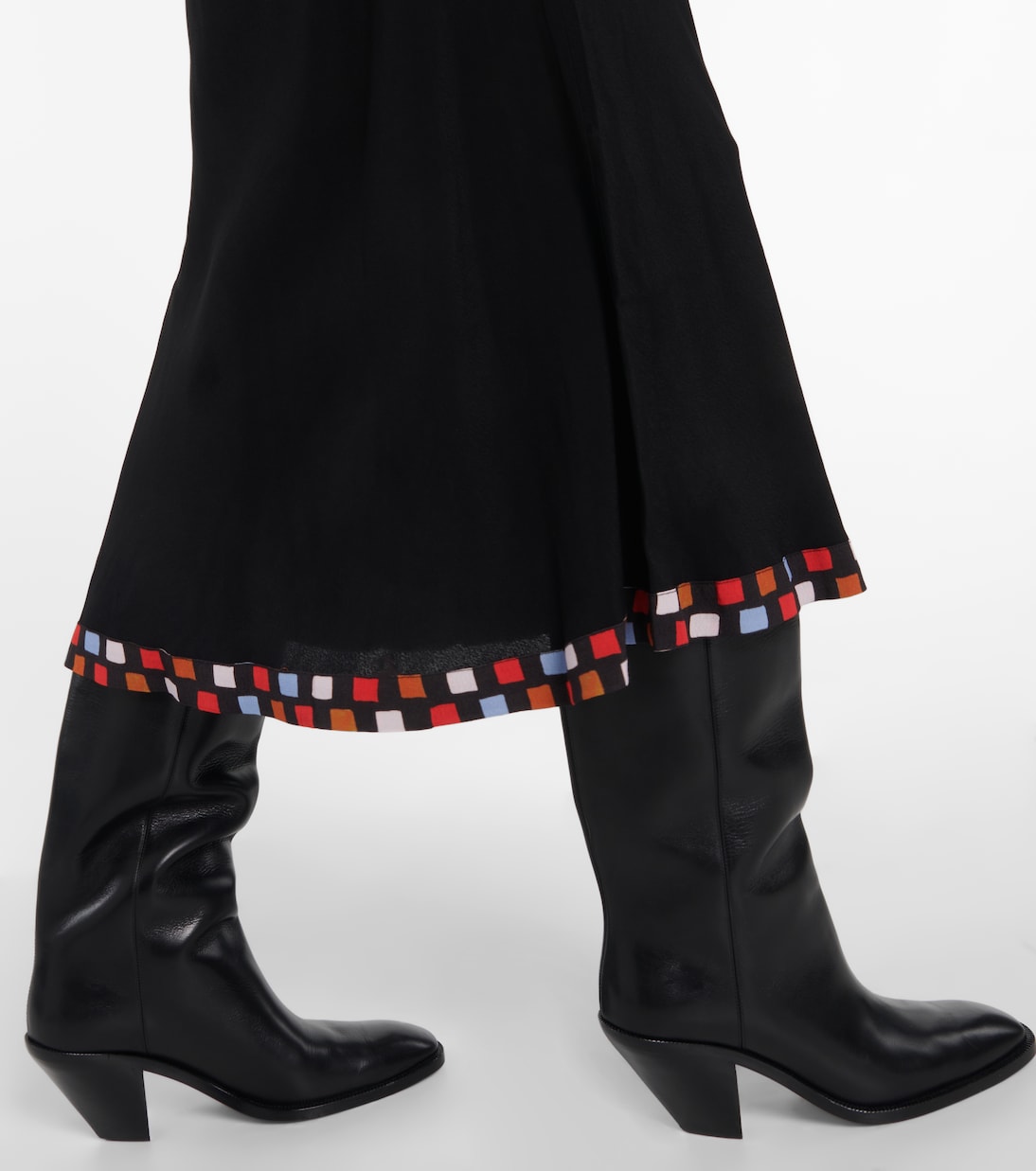 Vestido Lora de crepé estampado | Rixo
