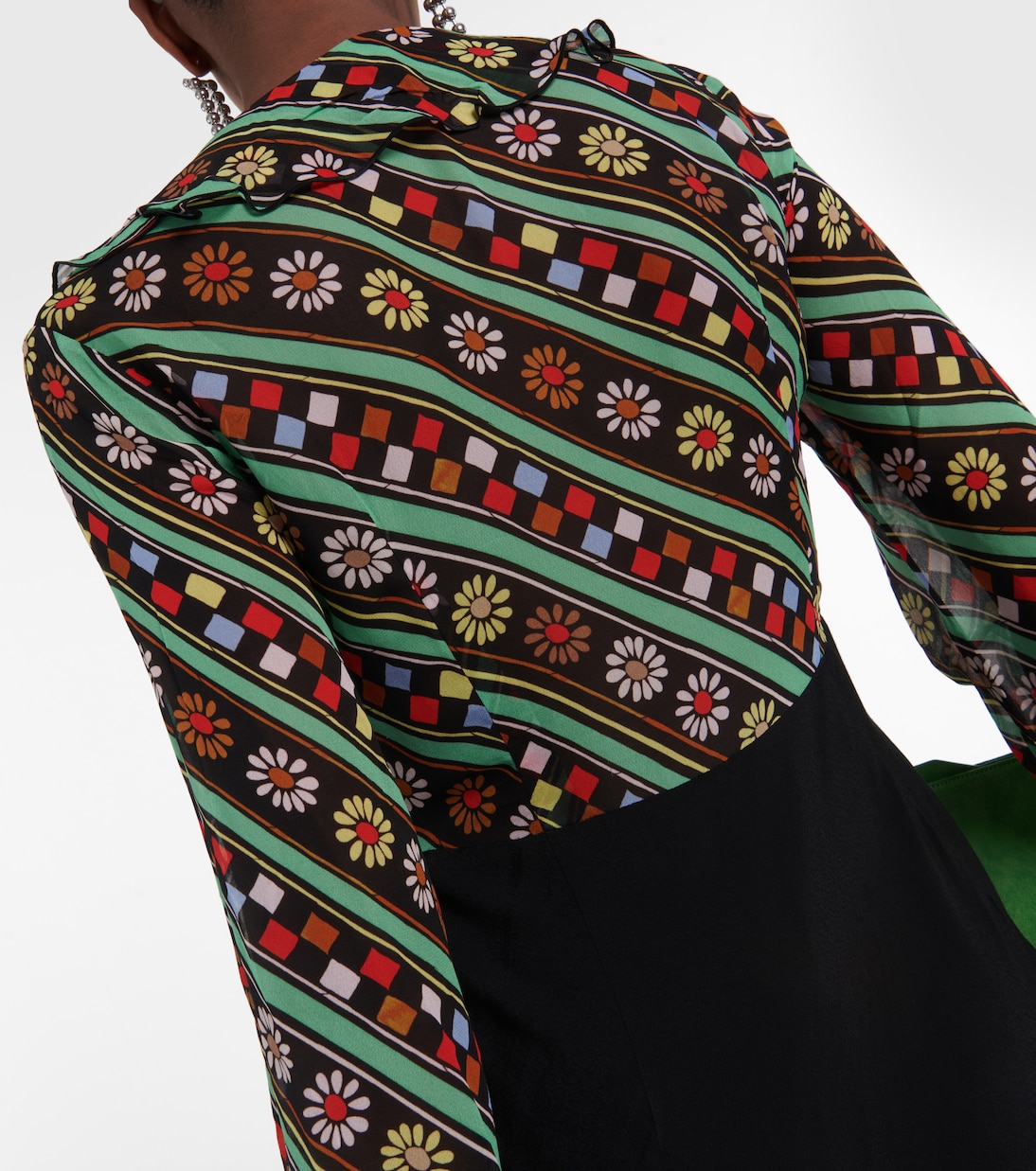Vestido Lora de crepé estampado | Rixo