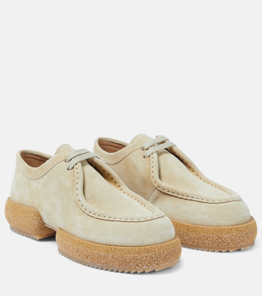 Mocassini stringati in suede | Dries Van Noten