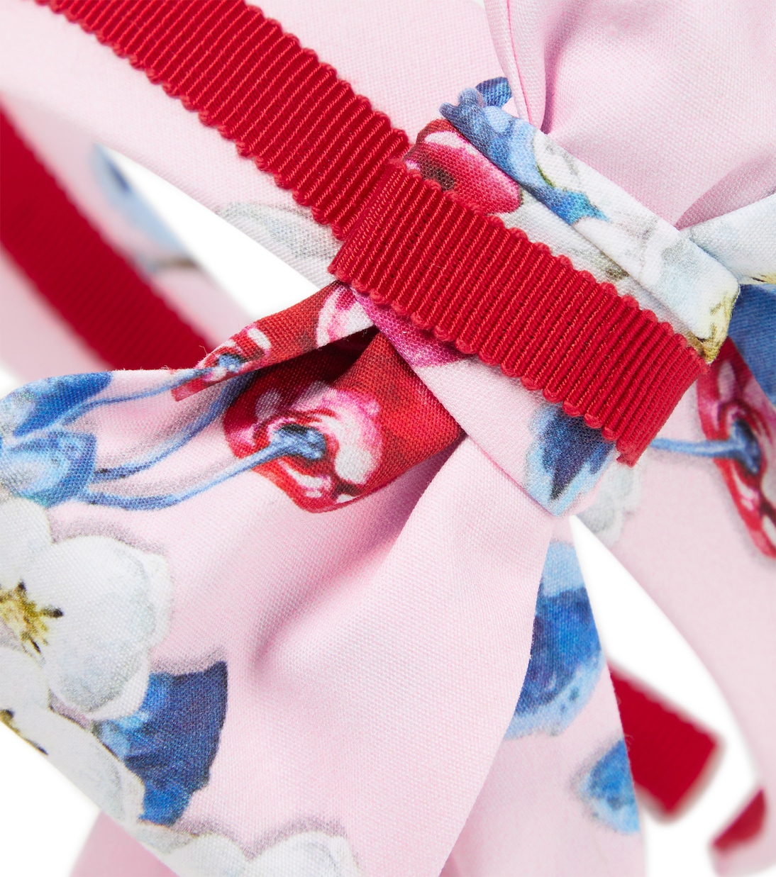 Fascia per capelli Cherry con fiocco | Monnalisa