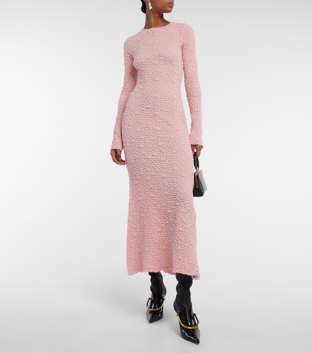 Rea smocked cotton-blend maxi dress | Sportmax