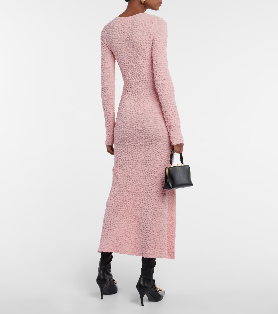 Rea smocked cotton-blend maxi dress | Sportmax