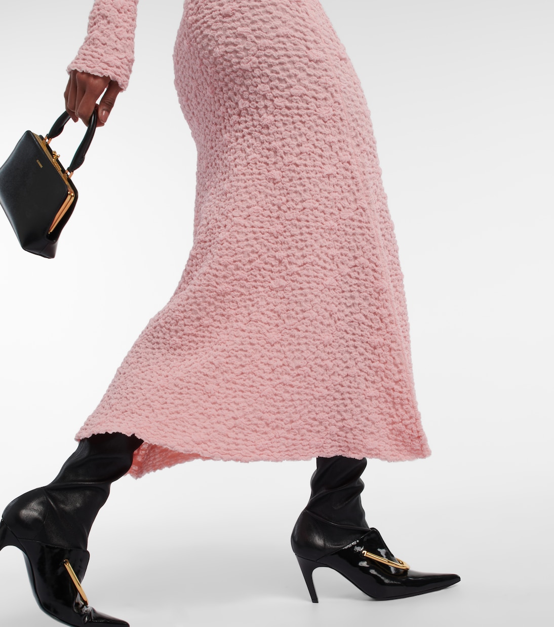 Rea smocked cotton-blend maxi dress | Sportmax
