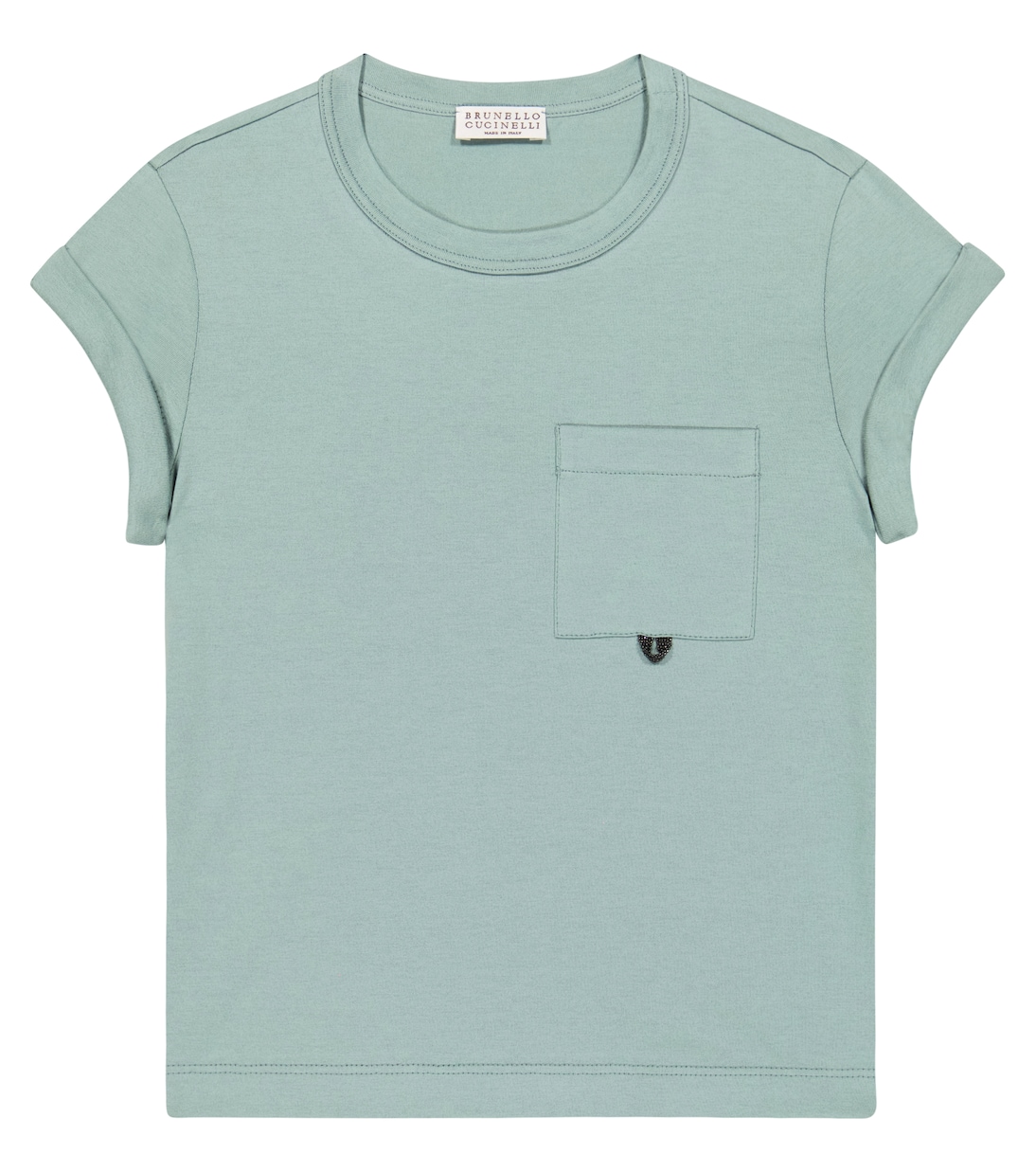 Camiseta en jersey de algodón | Brunello Cucinelli Kids