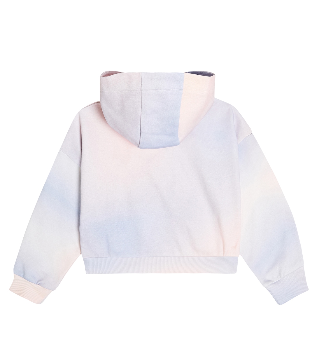 Felpa con cappuccio in jersey di cotone | Balmain Kids
