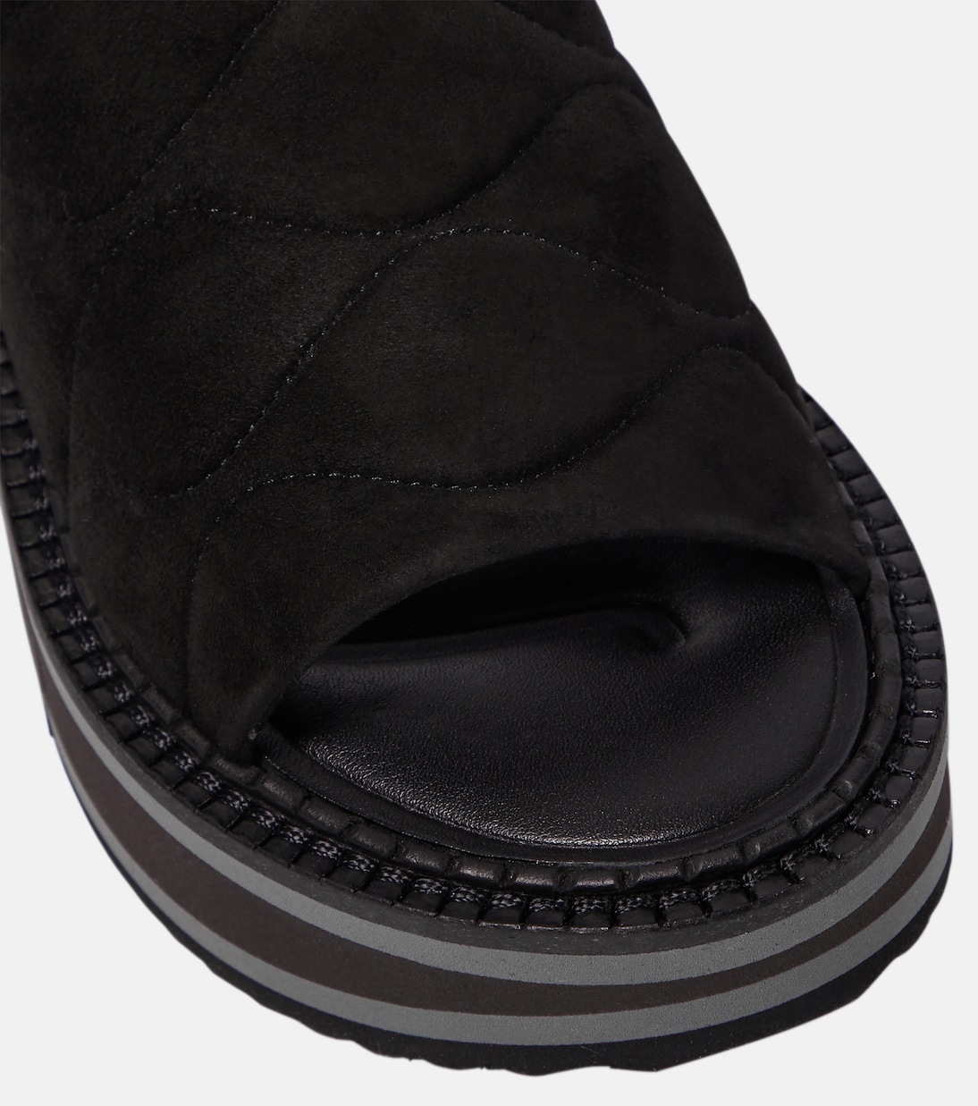 Sandali con plateau Fast in suede | Clergerie