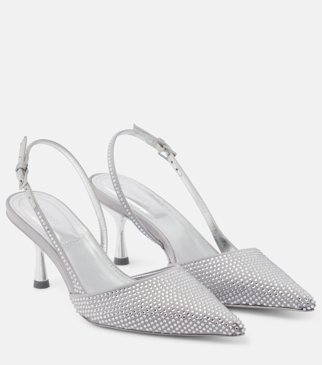 Slingback-Pumps Dylan mit Kristallen | Simkhai