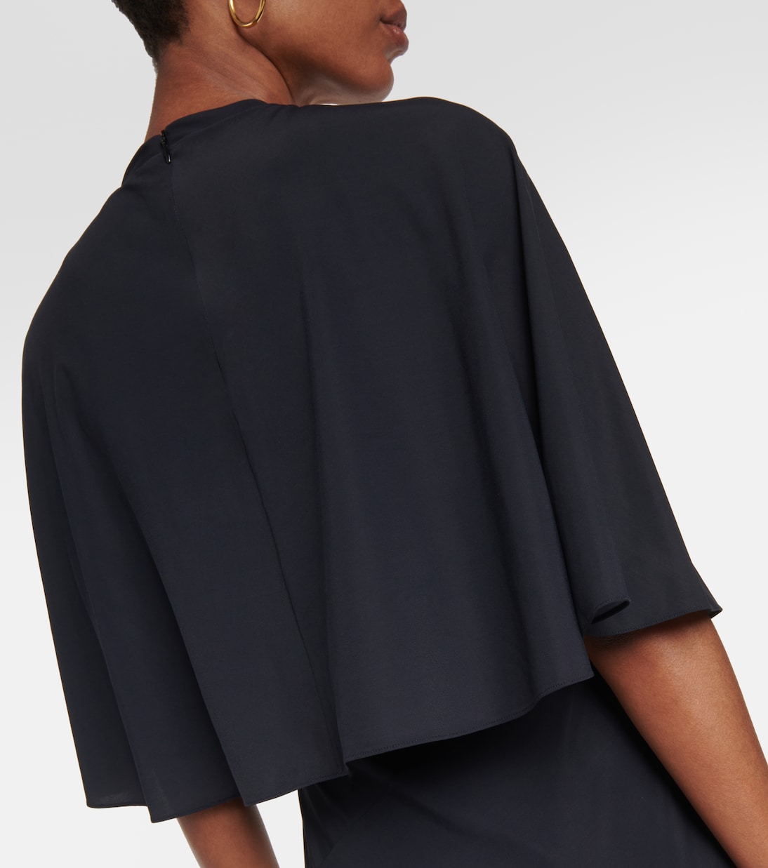 Trompe l'oeil midi dress | Stella McCartney