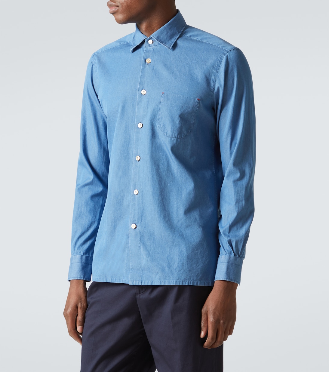 Chemise Oxford en coton | Kiton