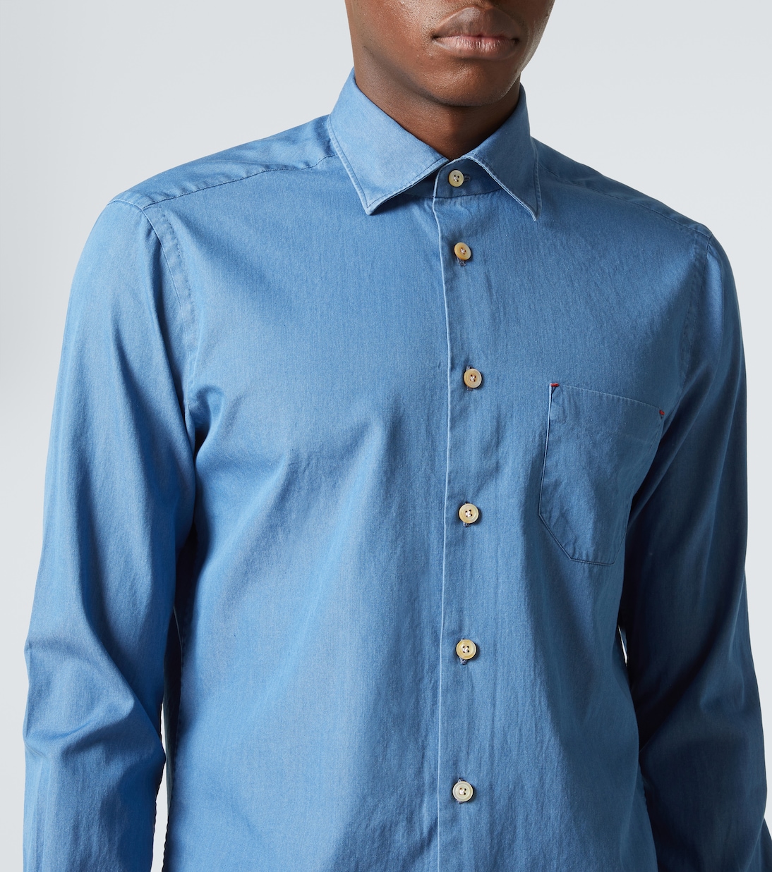 Chemise Oxford en coton | Kiton