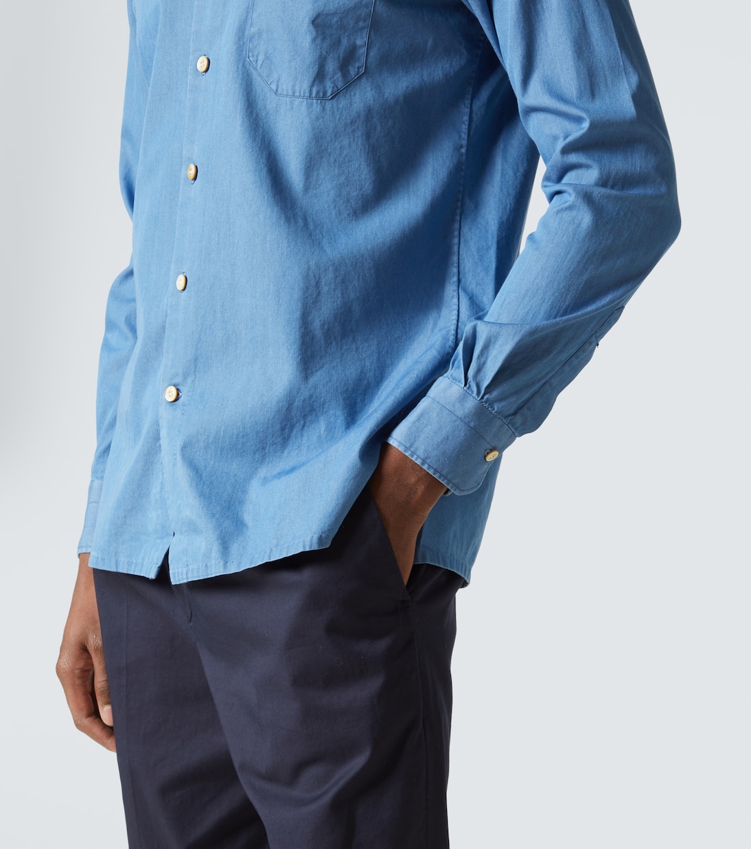 Chemise Oxford en coton | Kiton