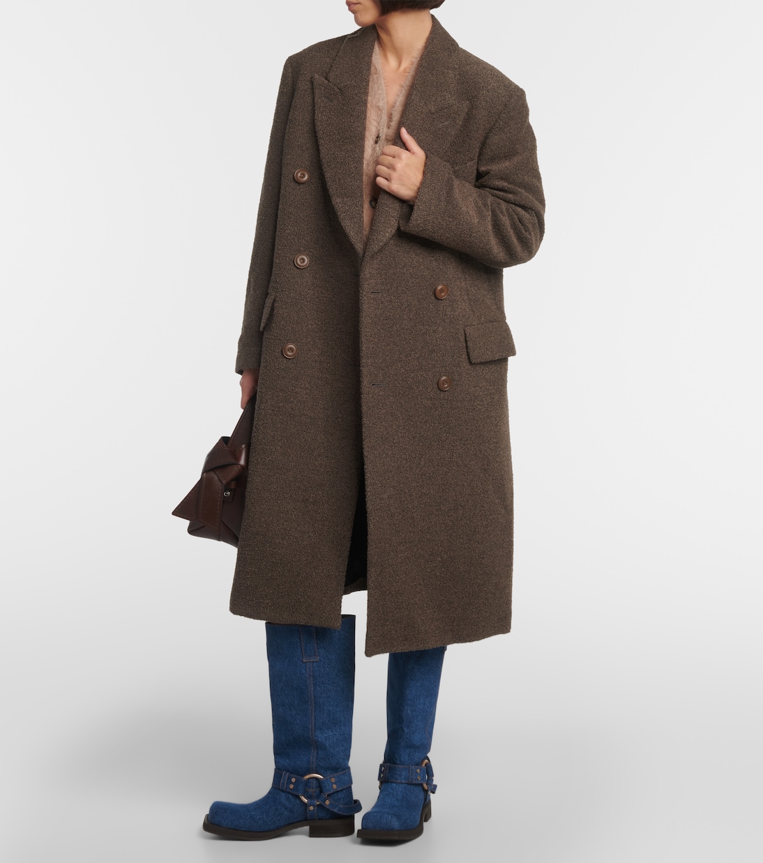 Botas altas Balius de denim | Acne Studios