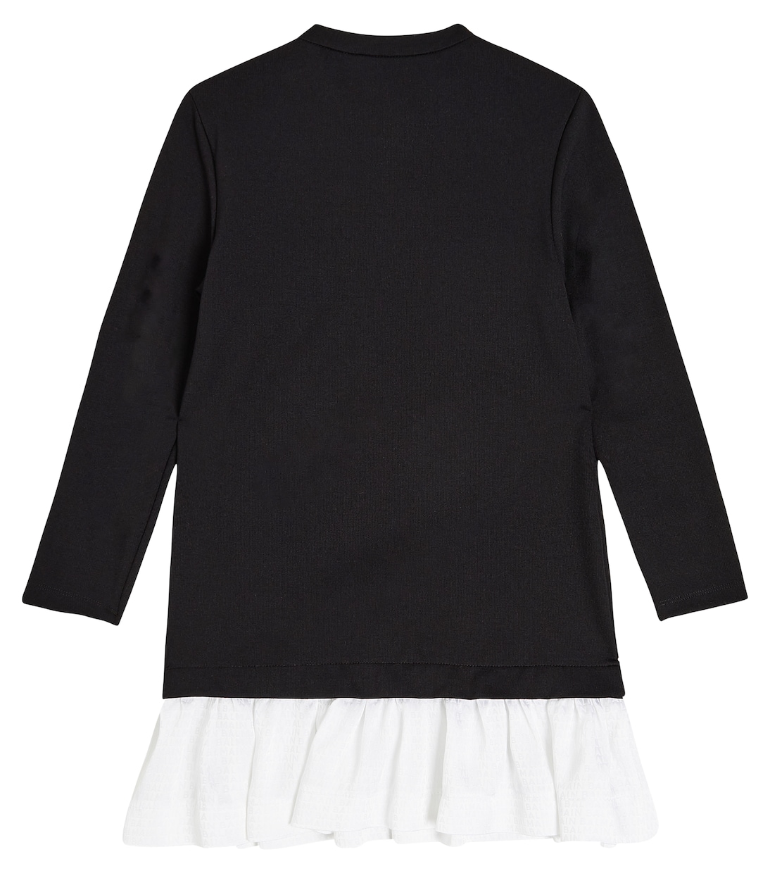 Vestido en jersey de algodón con logo | Balmain Kids