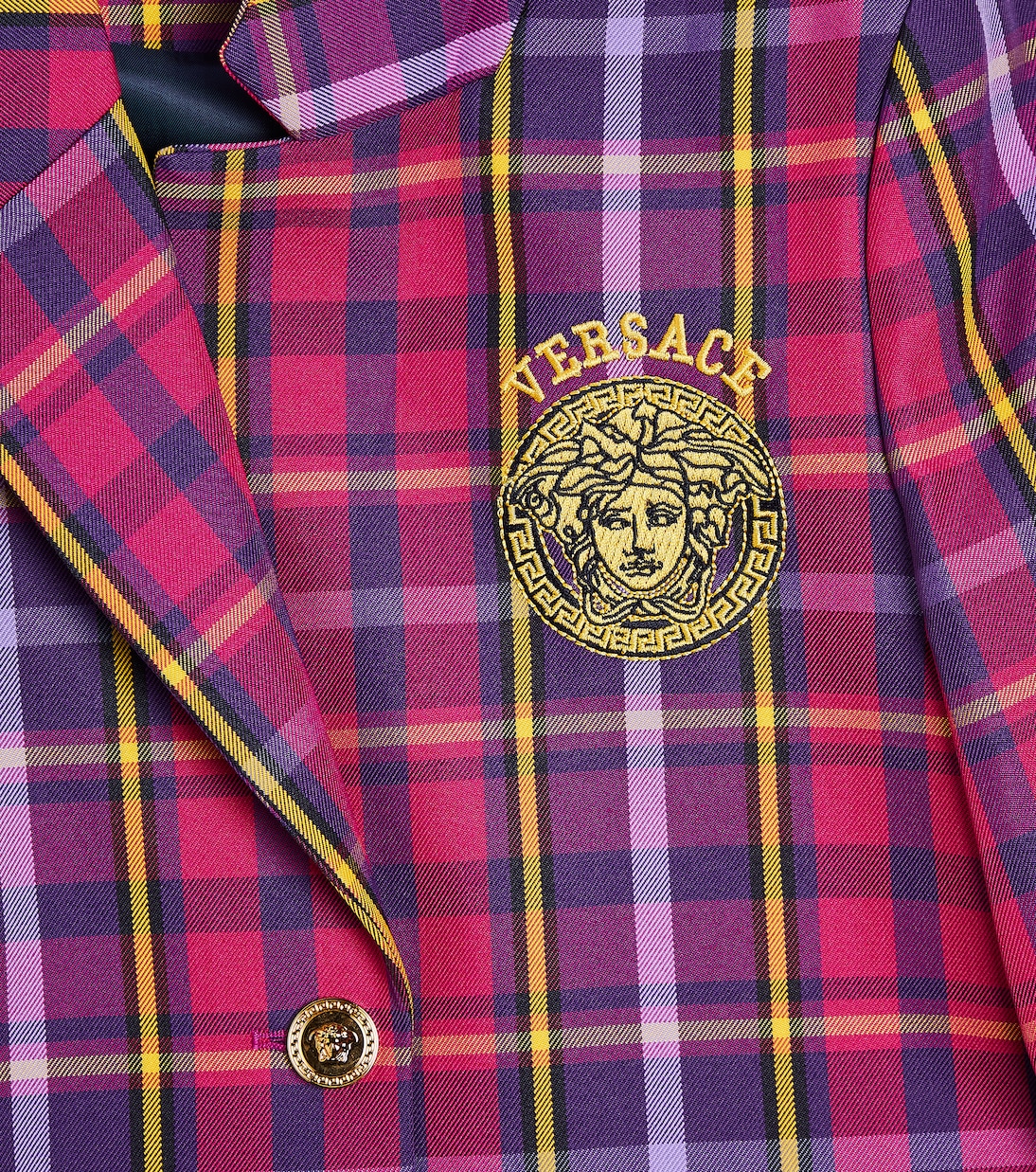 Checked blazer | Versace Kids
