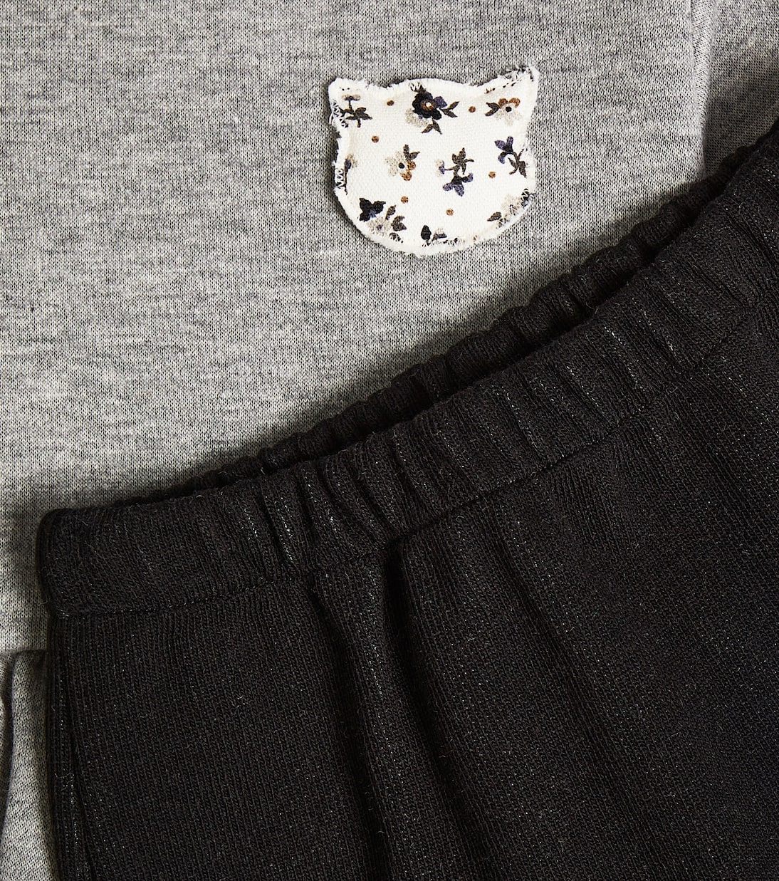 Baby cotton top and leggings set | Il Gufo