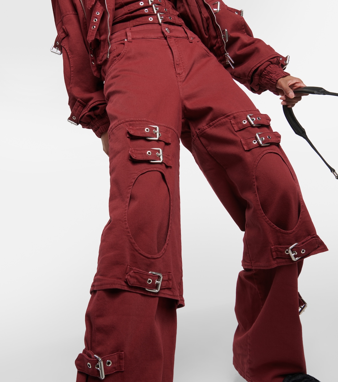 Jeans boyfriend a vita media | Blumarine