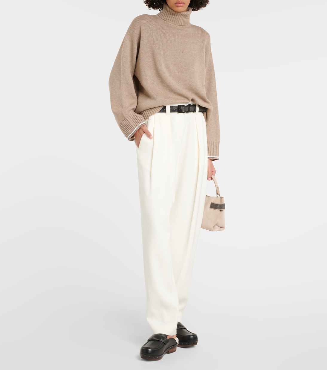Jersey de lana, cachemir y seda | Brunello Cucinelli