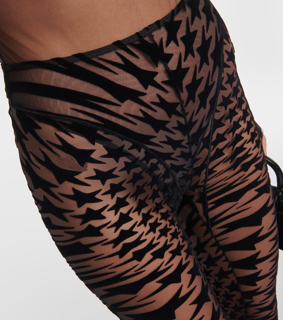 Pantalon ample à taille haute | Mugler