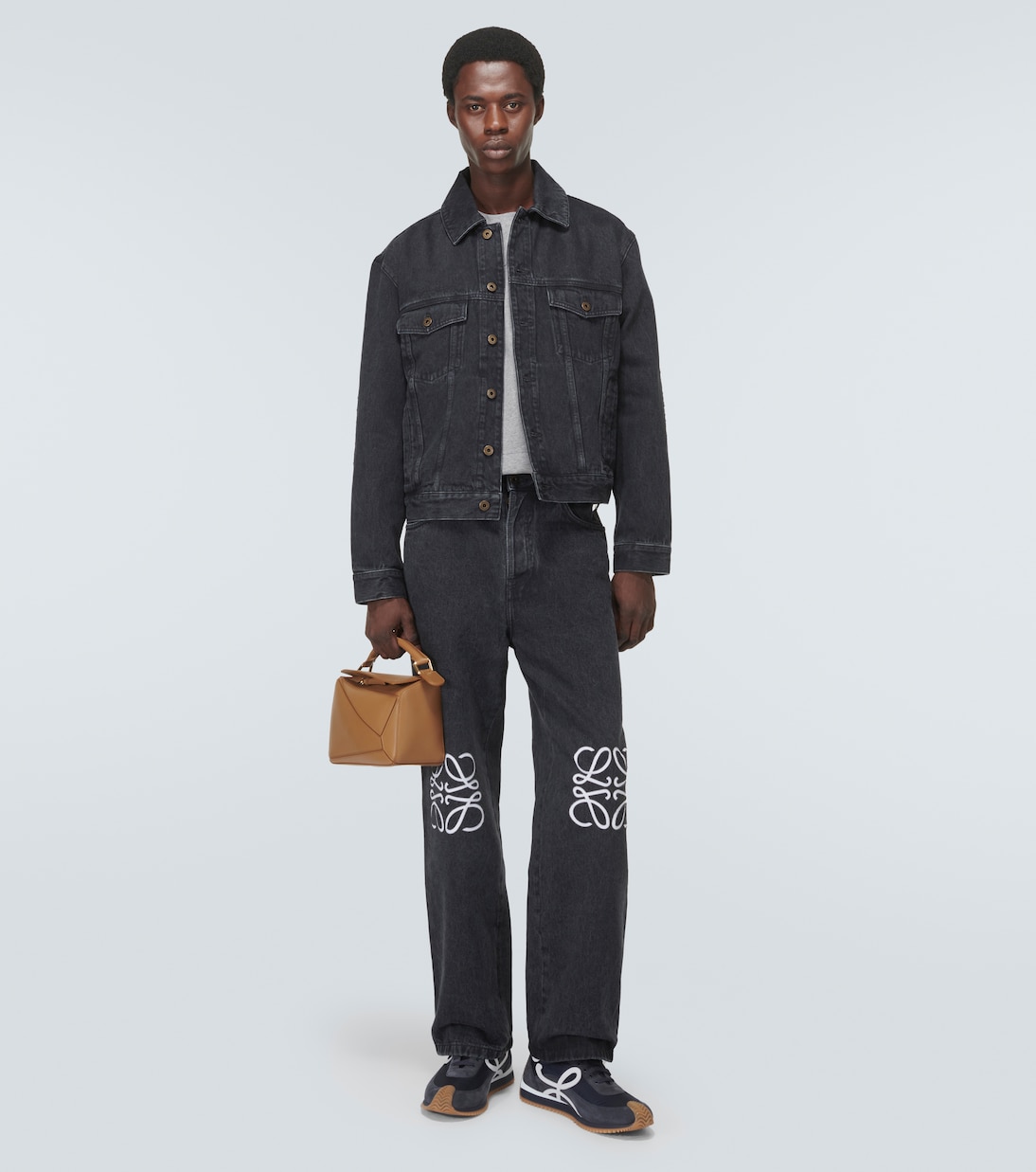 Sneakers Flow Runner con suede | Loewe