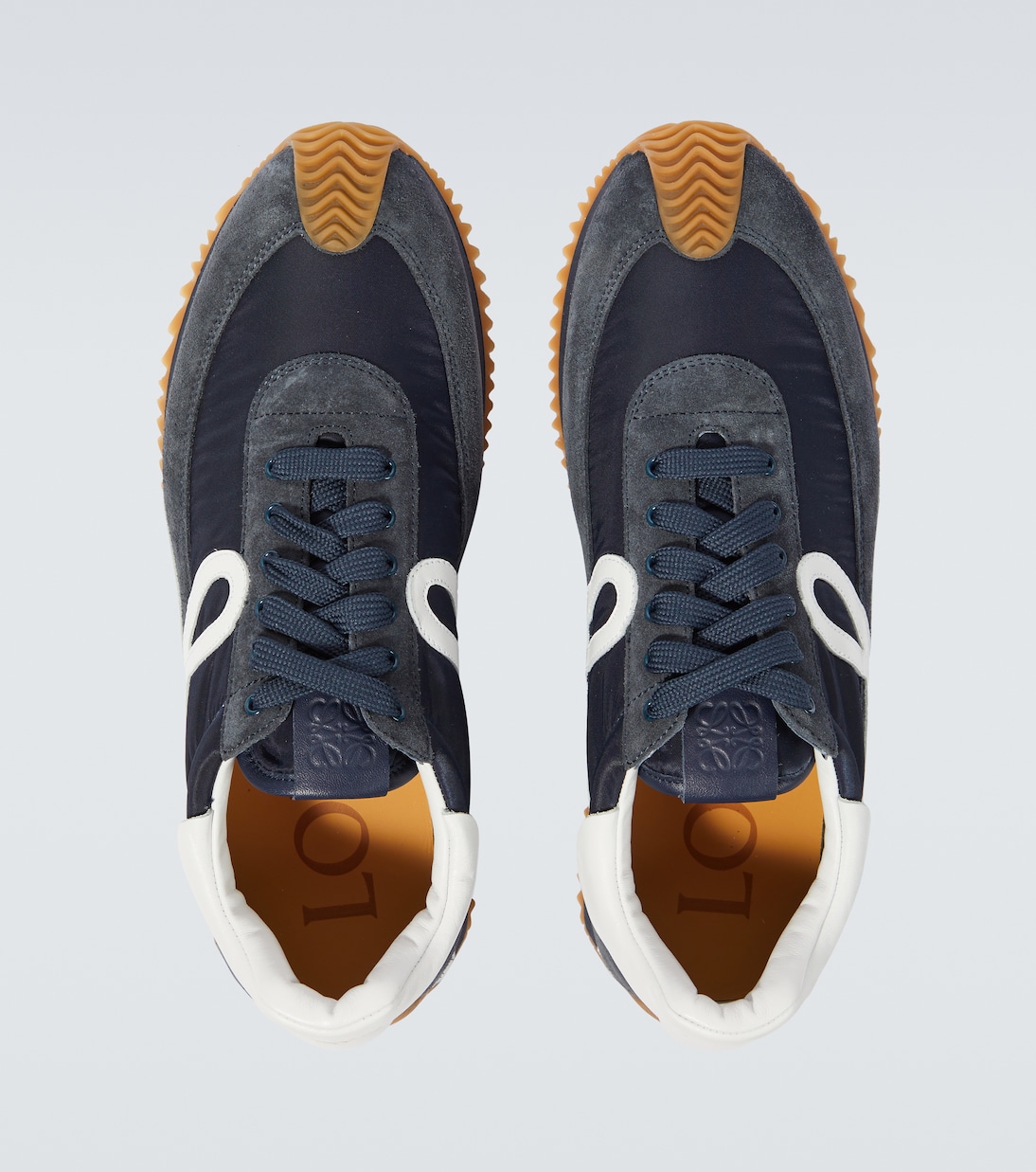 Sneakers Flow Runner con suede | Loewe