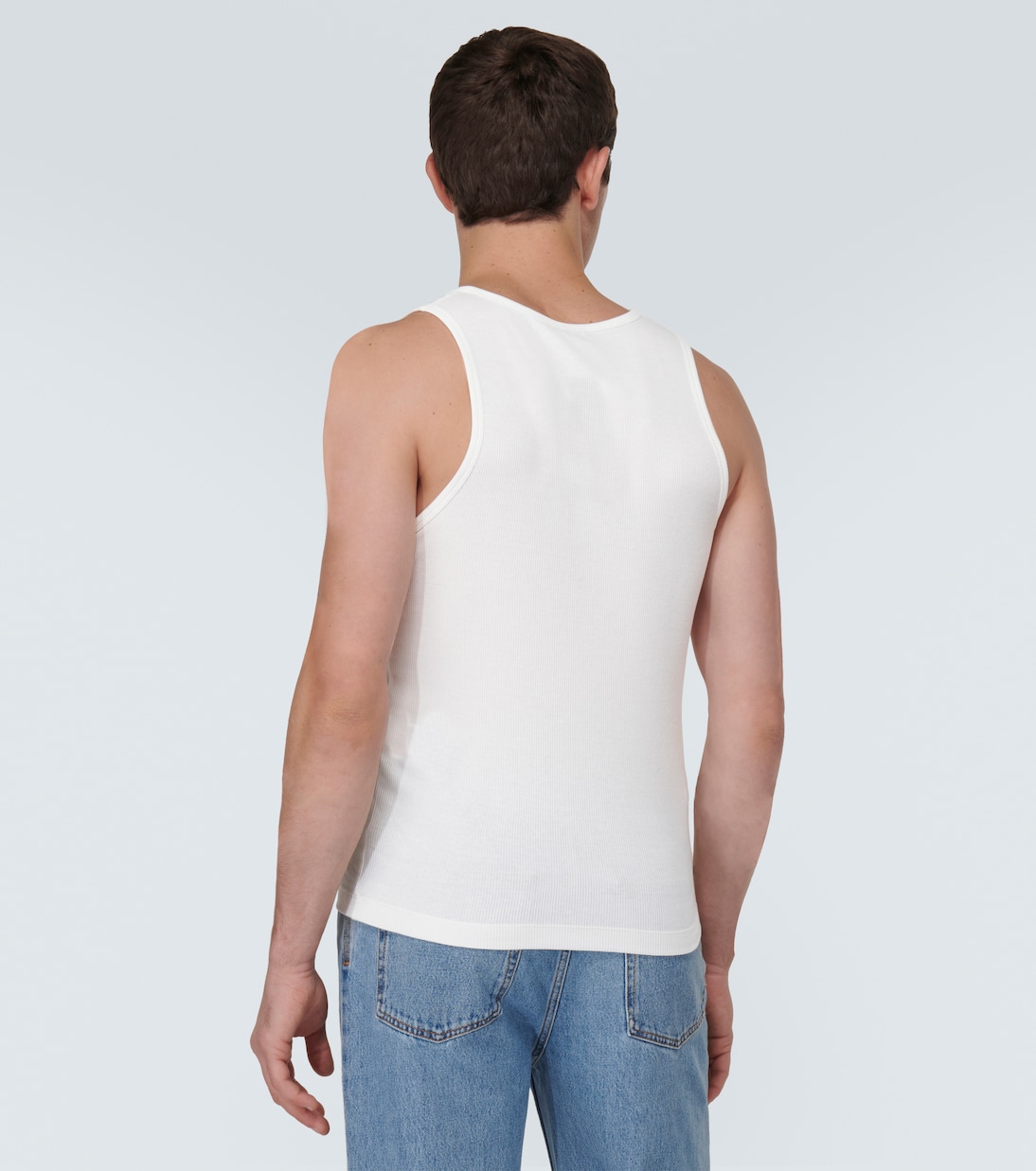 Anagram cotton-blend tank top | Loewe