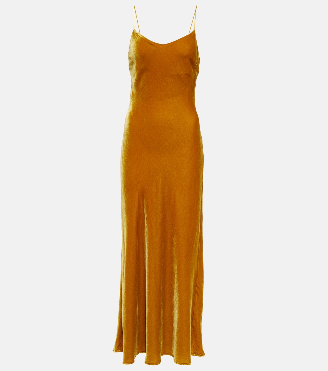 Maxikleid Lyon aus Samt | Asceno