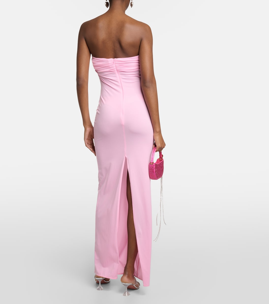 Robe longue bustier à fleurs | Magda Butrym