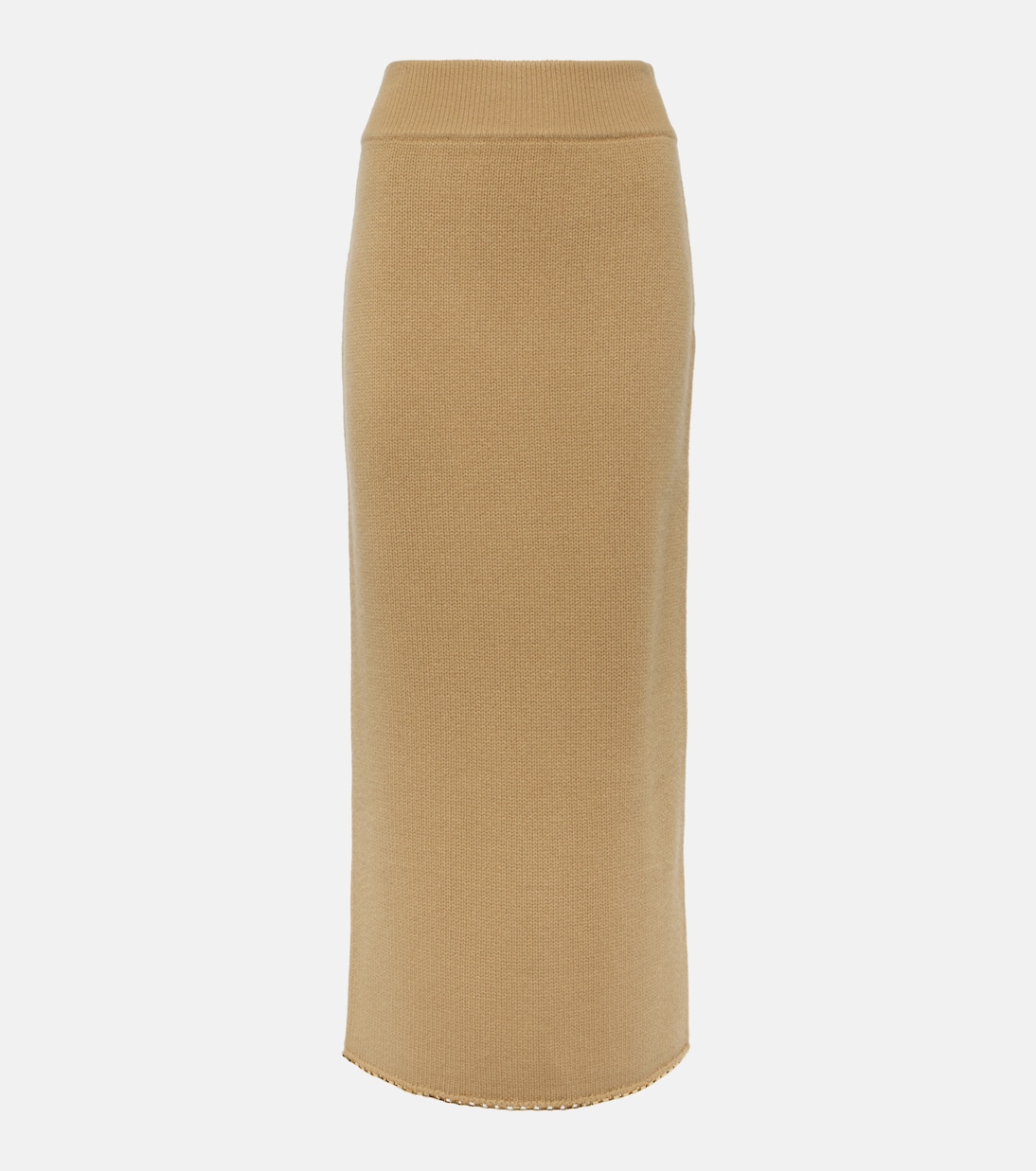 Gonna midi in misto cashmere e lana | Toteme