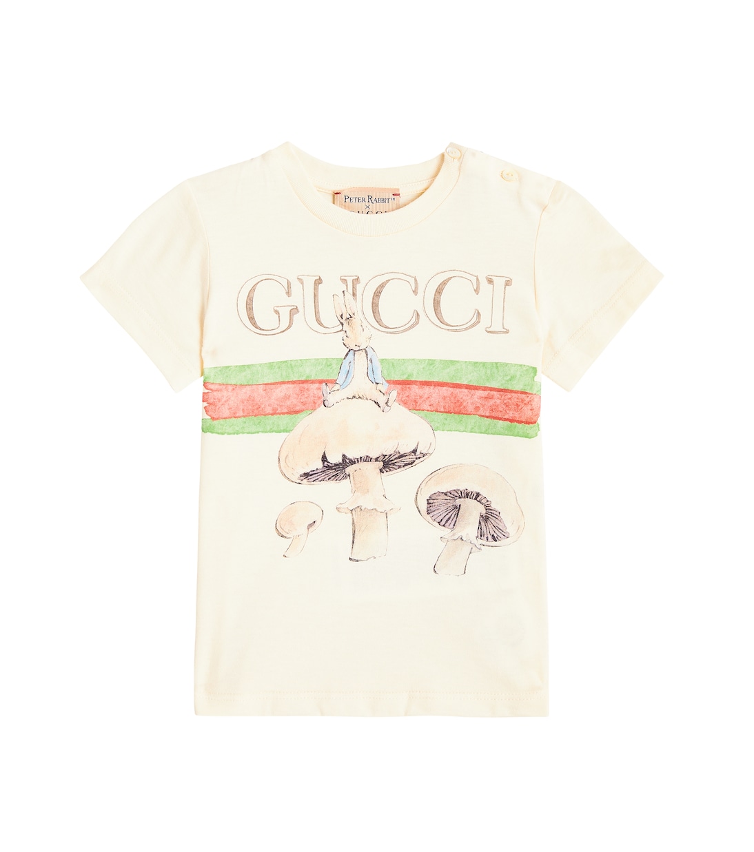 Bebé - x Peter Rabbit camiseta de algodón | Gucci Kids