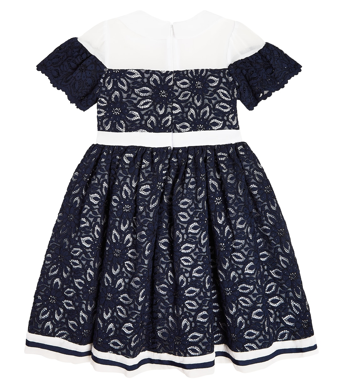 Verziertes Kleid mit Spitze | Patachou