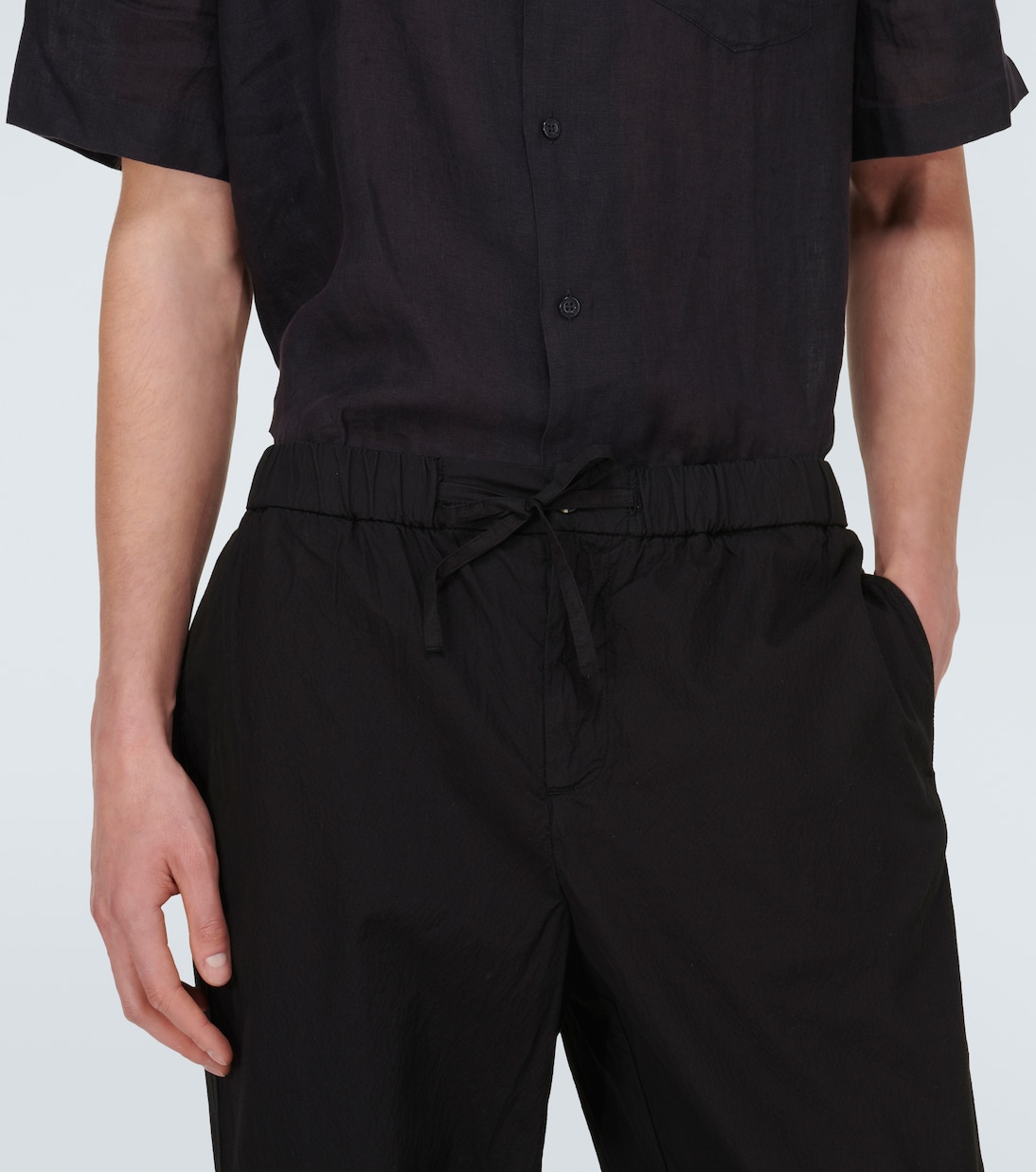 Pantalones rectos Rocha de algodón | Frescobol Carioca