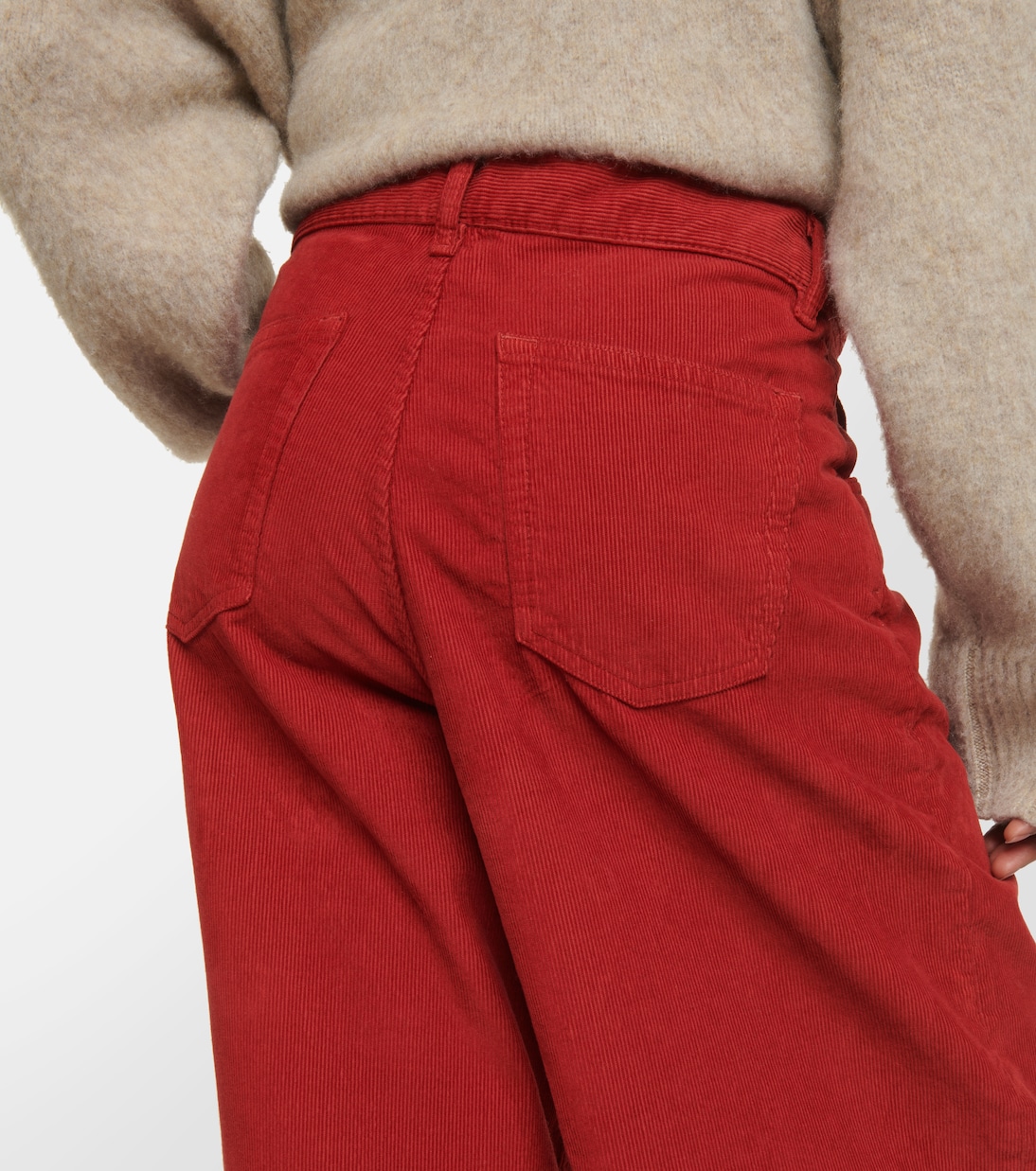 Weite Hose Chan aus Cord | The Row