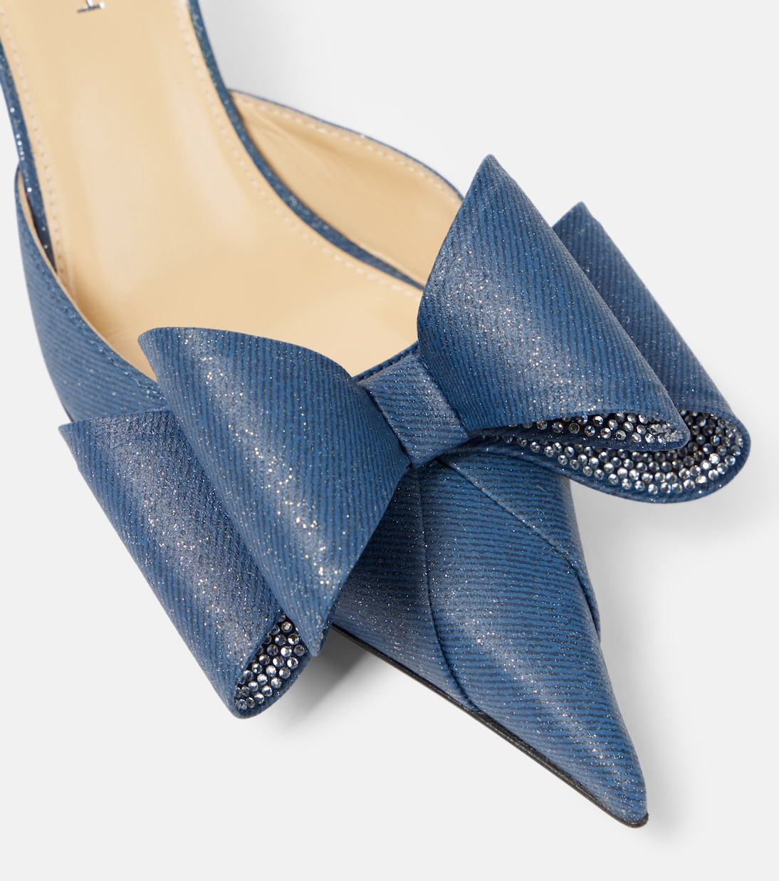 Escarpins Le Cadeau 65 en denim | Mach & Mach