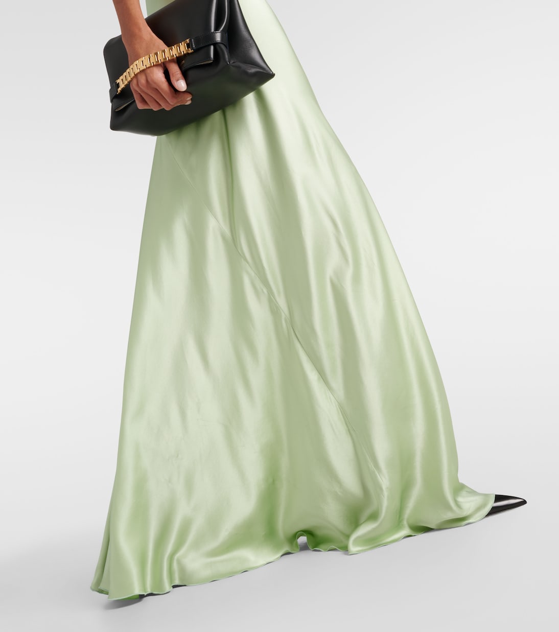 Abito sottoveste in raso | Victoria Beckham