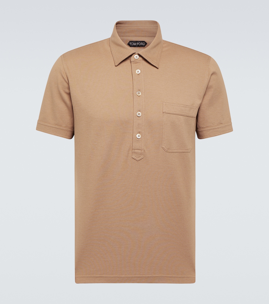 Polo de algodón y seda | Tom Ford