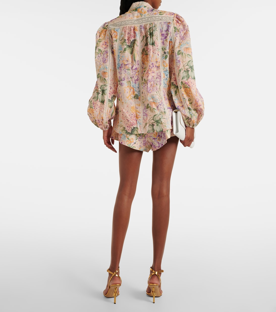 Bedruckte Bluse Halliday aus Baumwolle | Zimmermann
