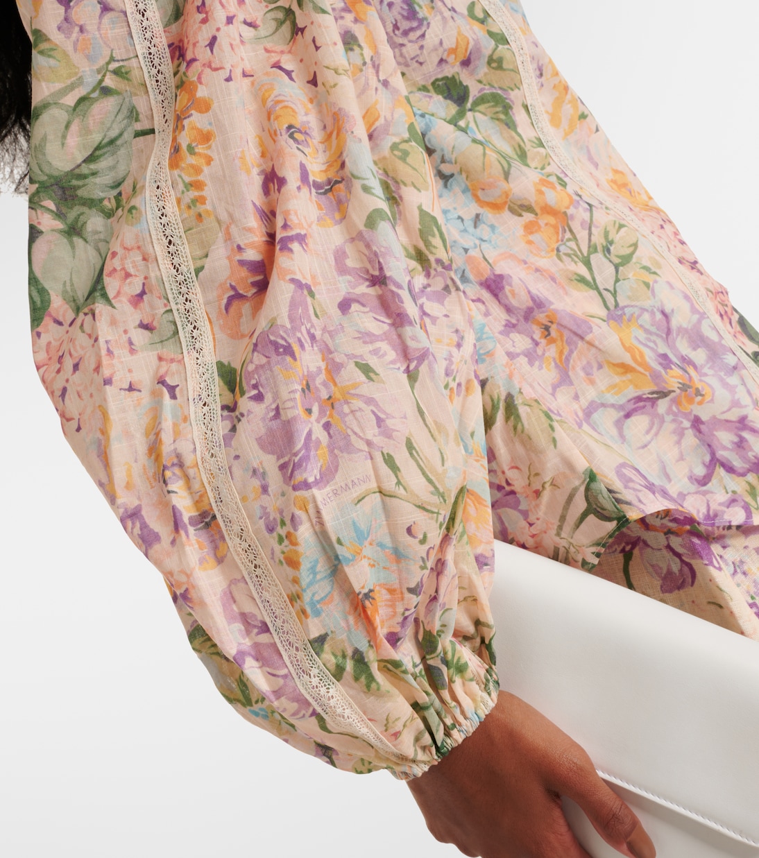 Bedruckte Bluse Halliday aus Baumwolle | Zimmermann