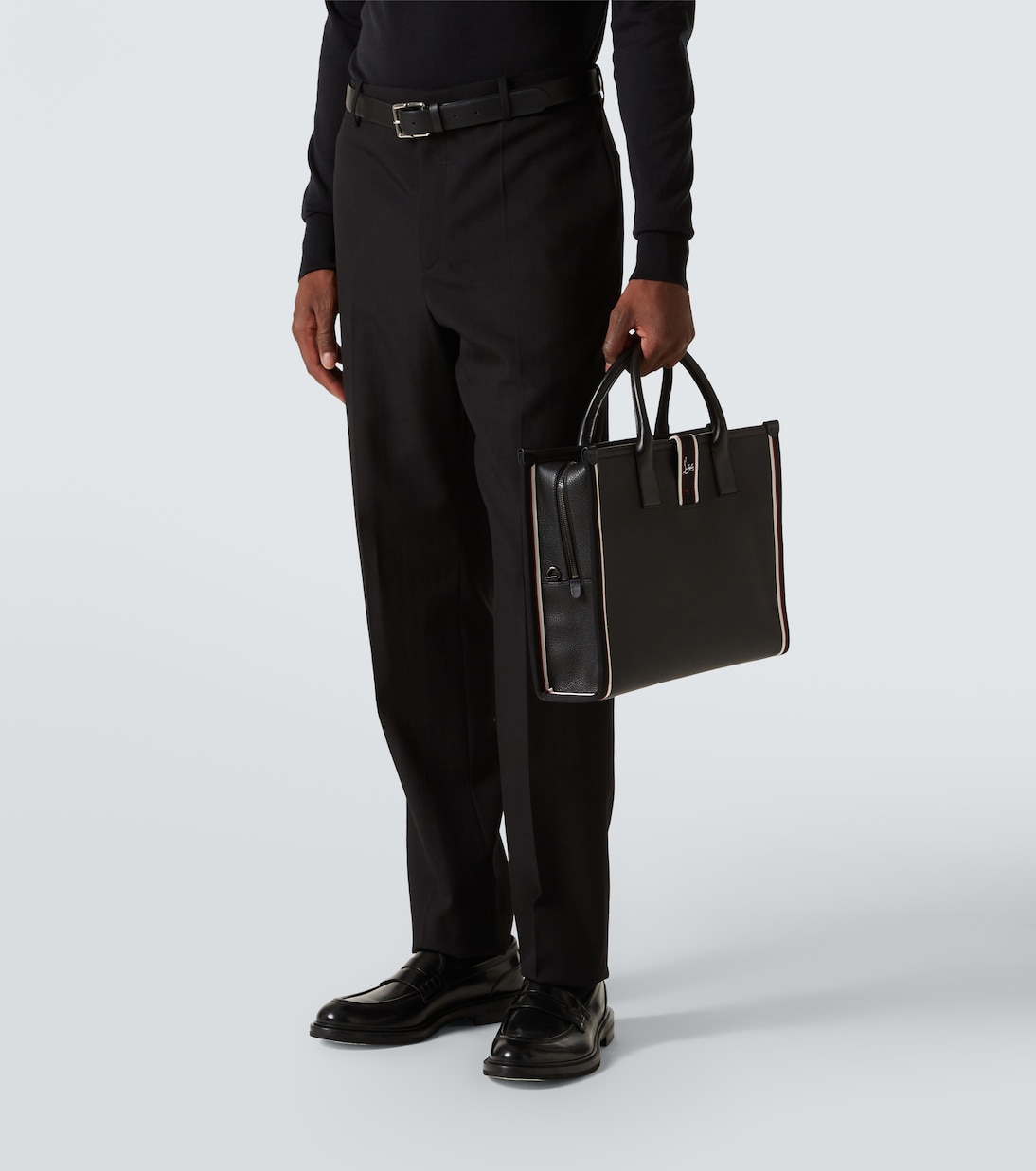 Nastroloubi leather briefcase | Christian Louboutin