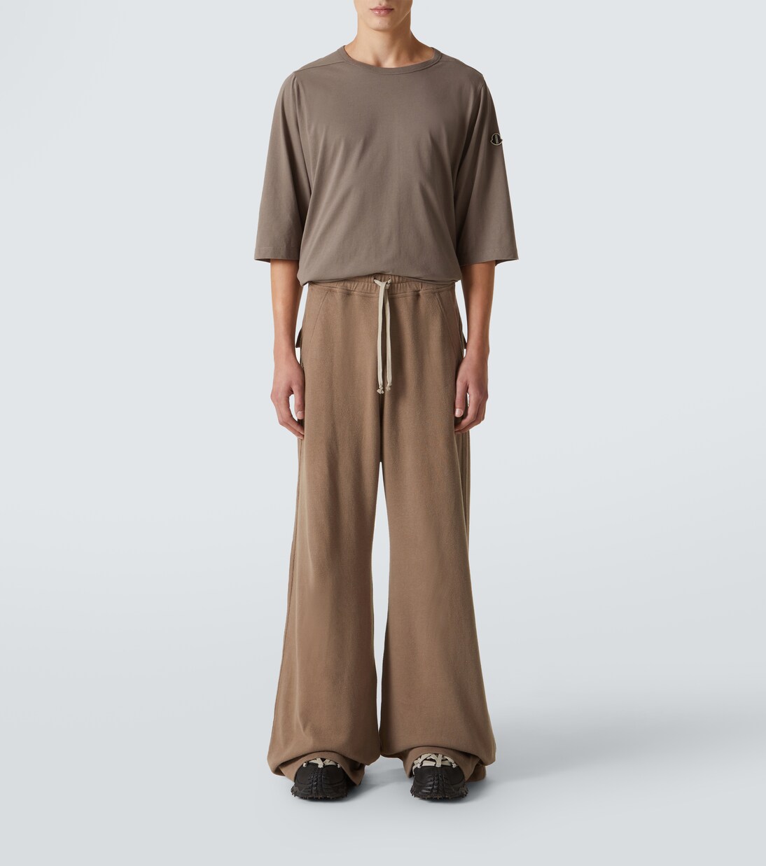 x Rick Owens - T-shirt in jersey di cotone | Moncler Genius