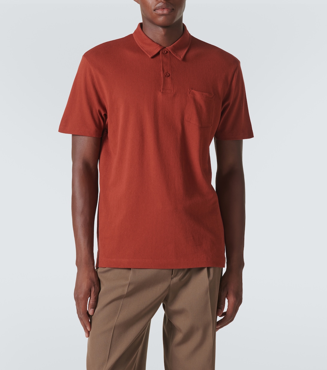 Polo Riviera de algodón | Sunspel