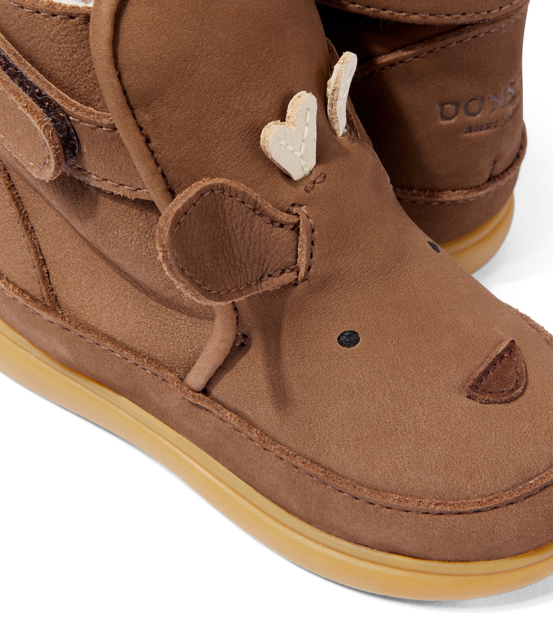 Baby Dubu leather booties | Donsje