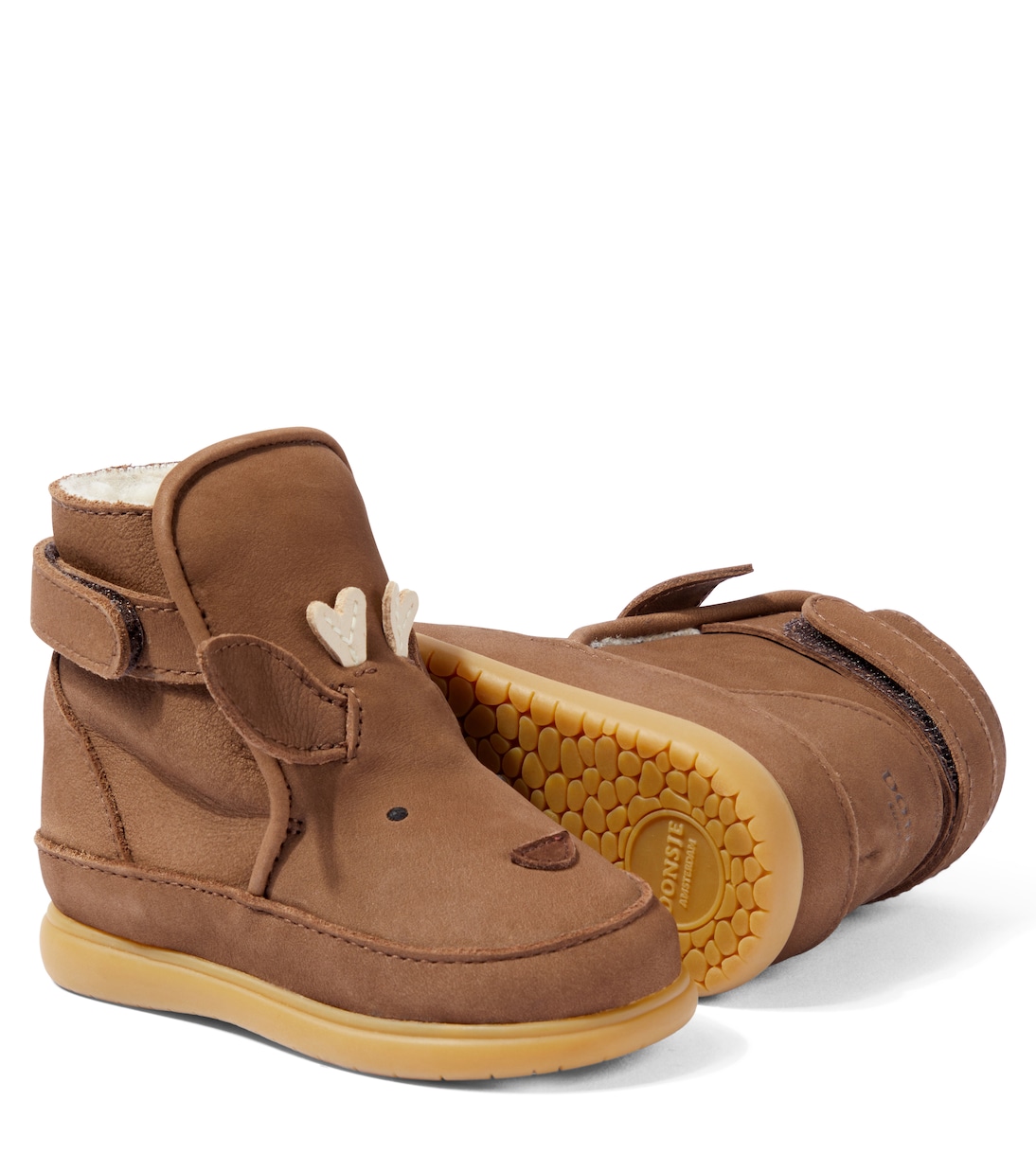 Baby Dubu leather booties | Donsje