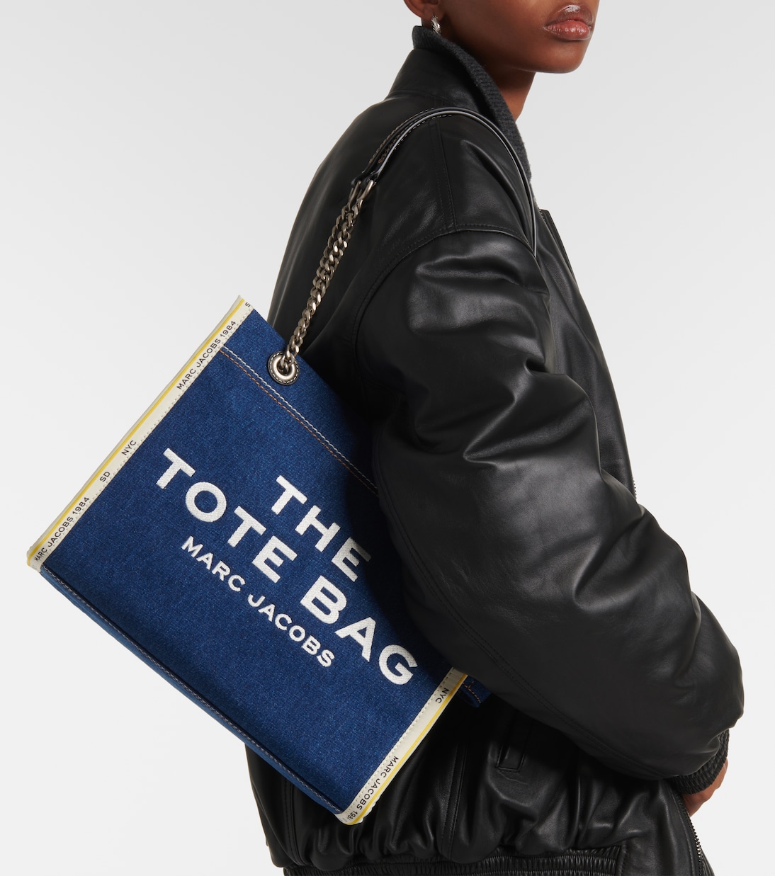 Tote The Denim Chain Medium | Marc Jacobs