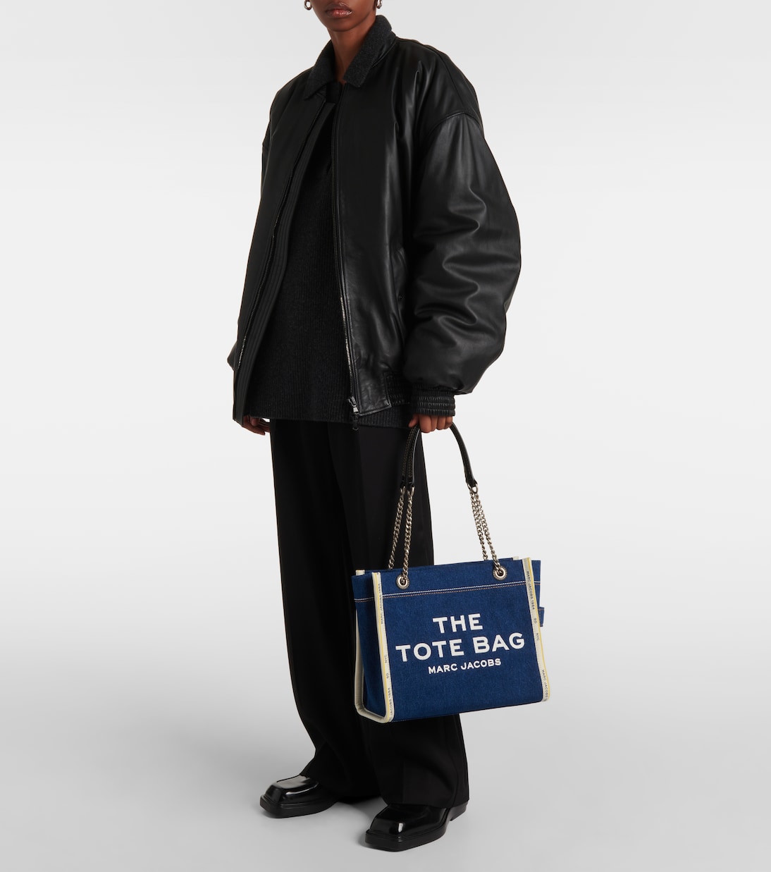 Tote The Denim Chain Medium | Marc Jacobs