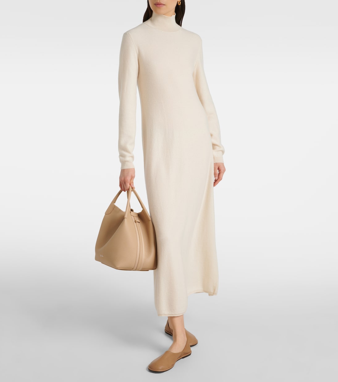 Bale Large leather shoulder bag | Loro Piana