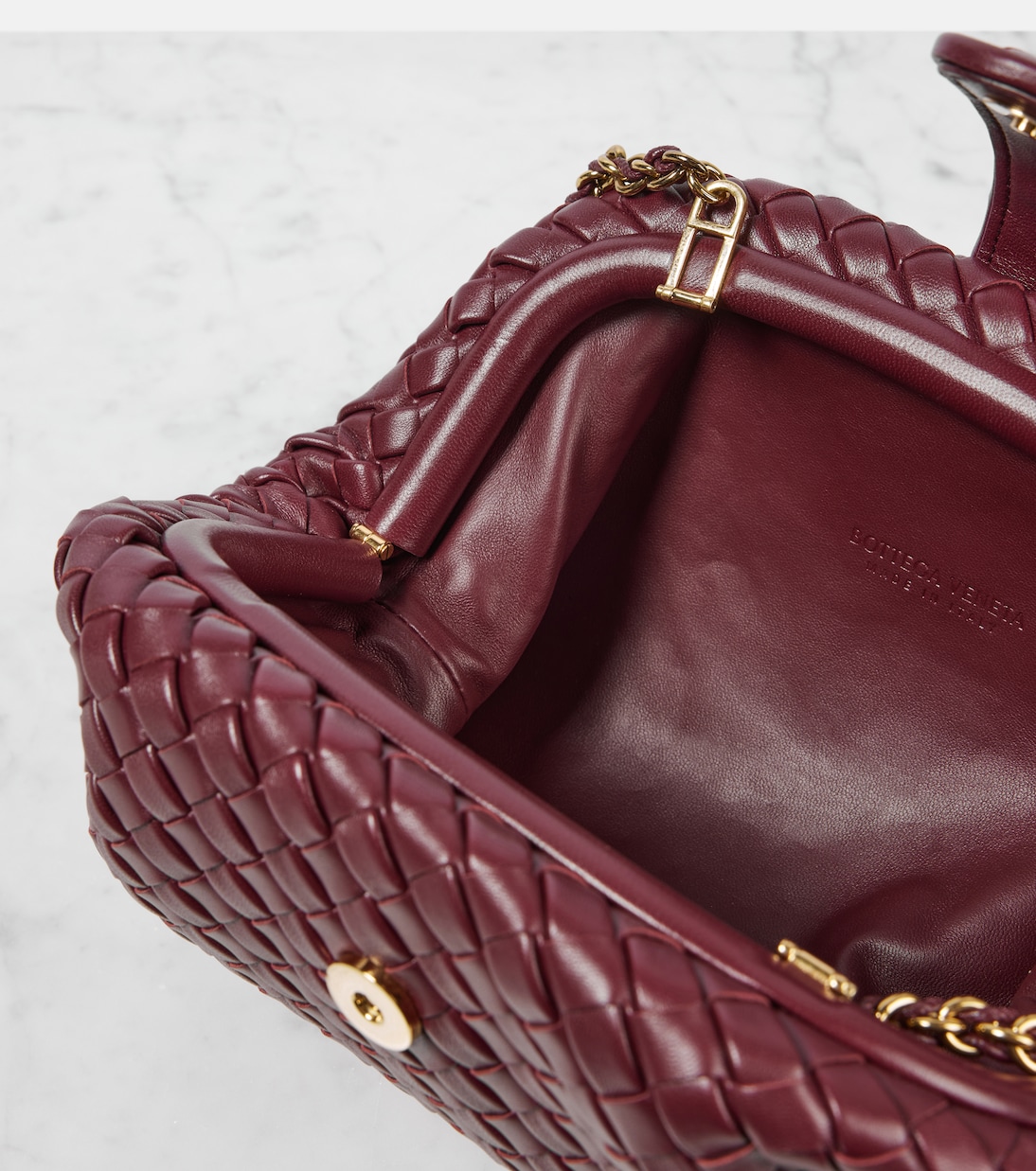 Clutch Lauren 1980 Small in pelle | Bottega Veneta