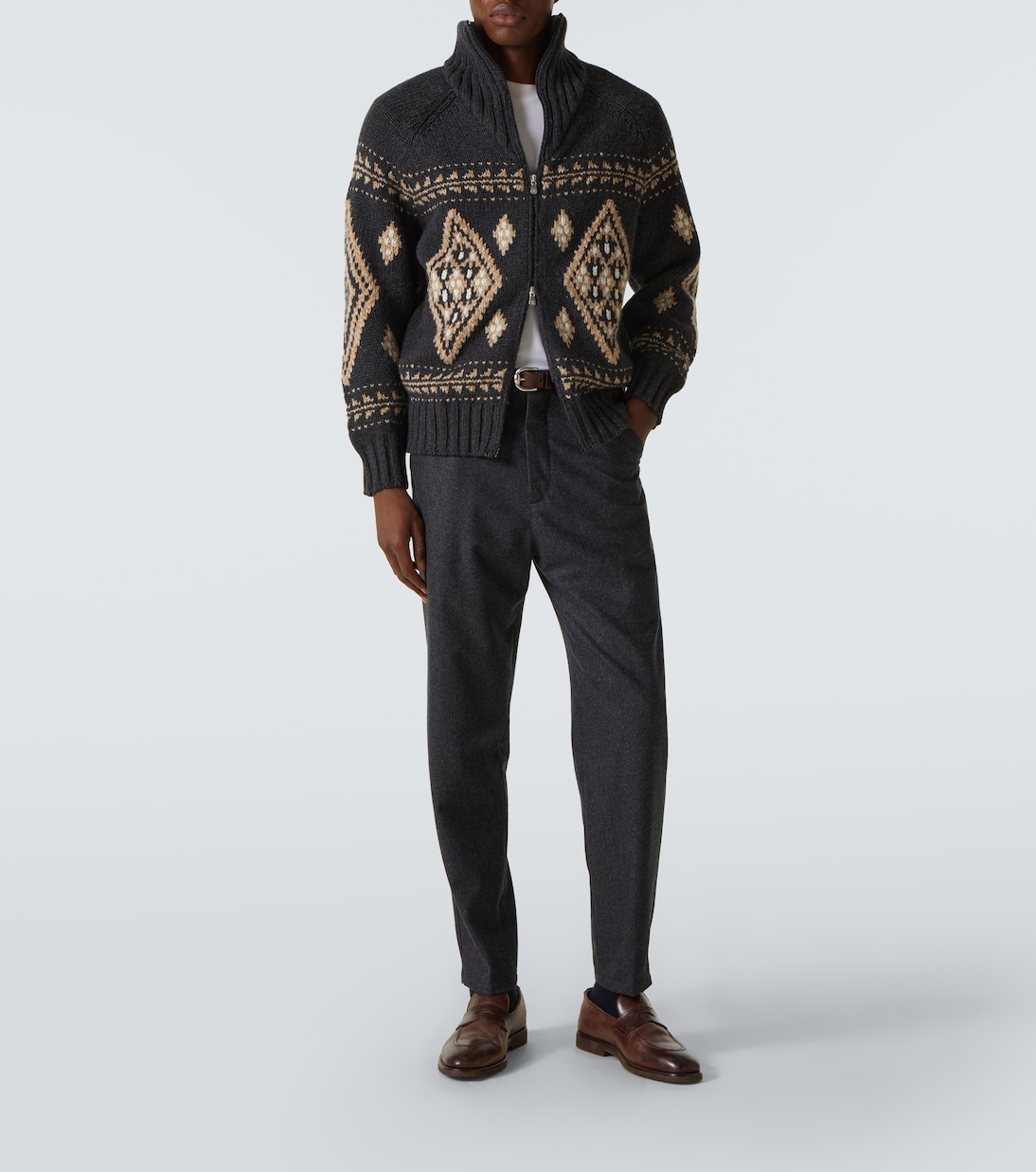 Gerade Hose aus Schurwolle | Brunello Cucinelli