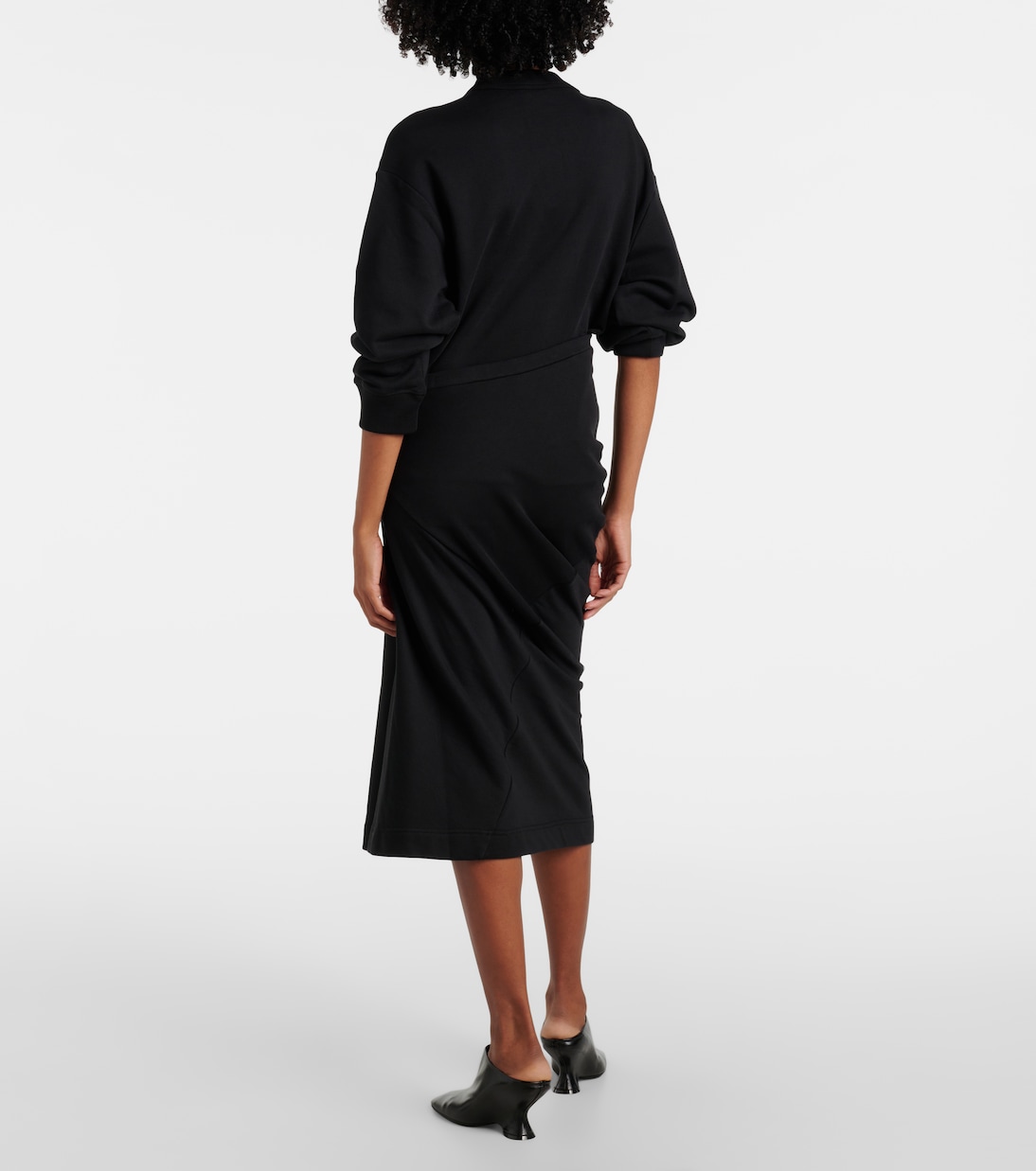 Jupe midi en coton | Dries Van Noten